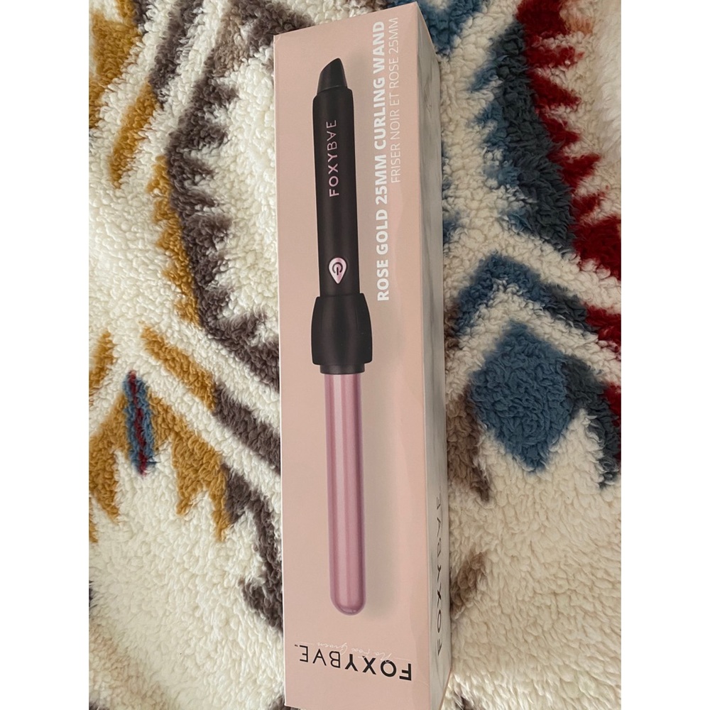 FOXYBAE Rose Gold 25MM curling wand